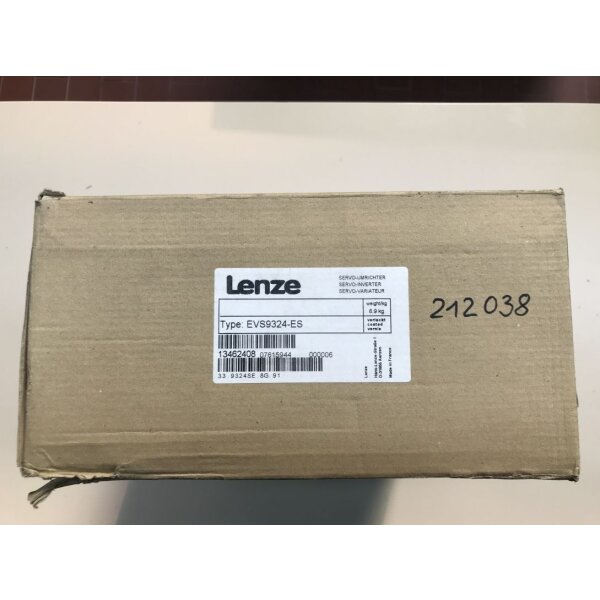 Lenze Frequenzumrichter 3,000kW 9300Servo par.