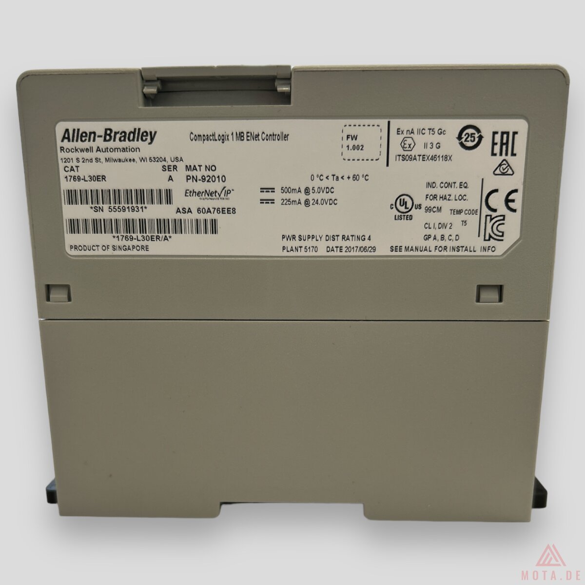 Allen Bradley Compactlogix l30er NEUWERTIG, 1.250,00
